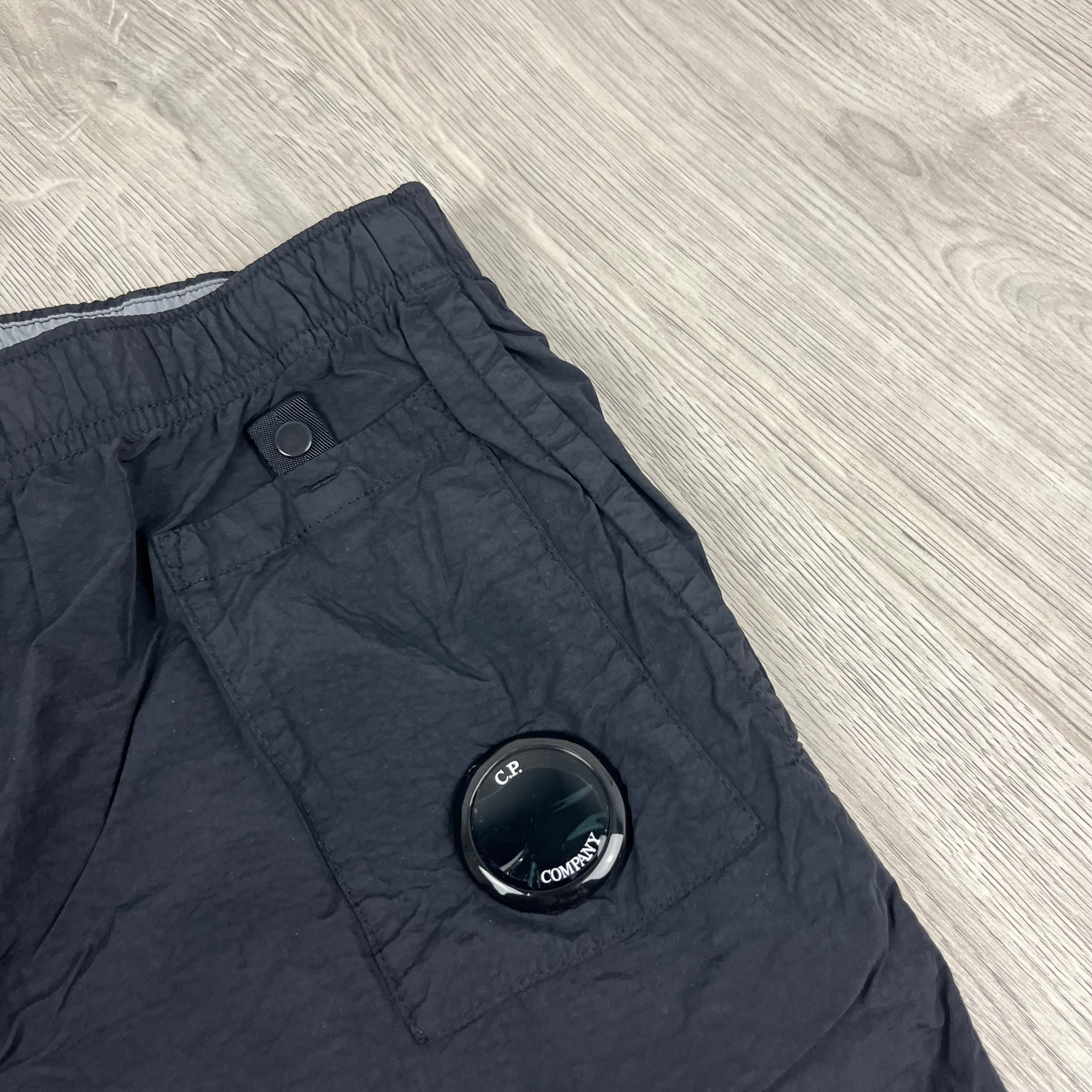 CP Company Lens Swim Shorts - Black Ironleague