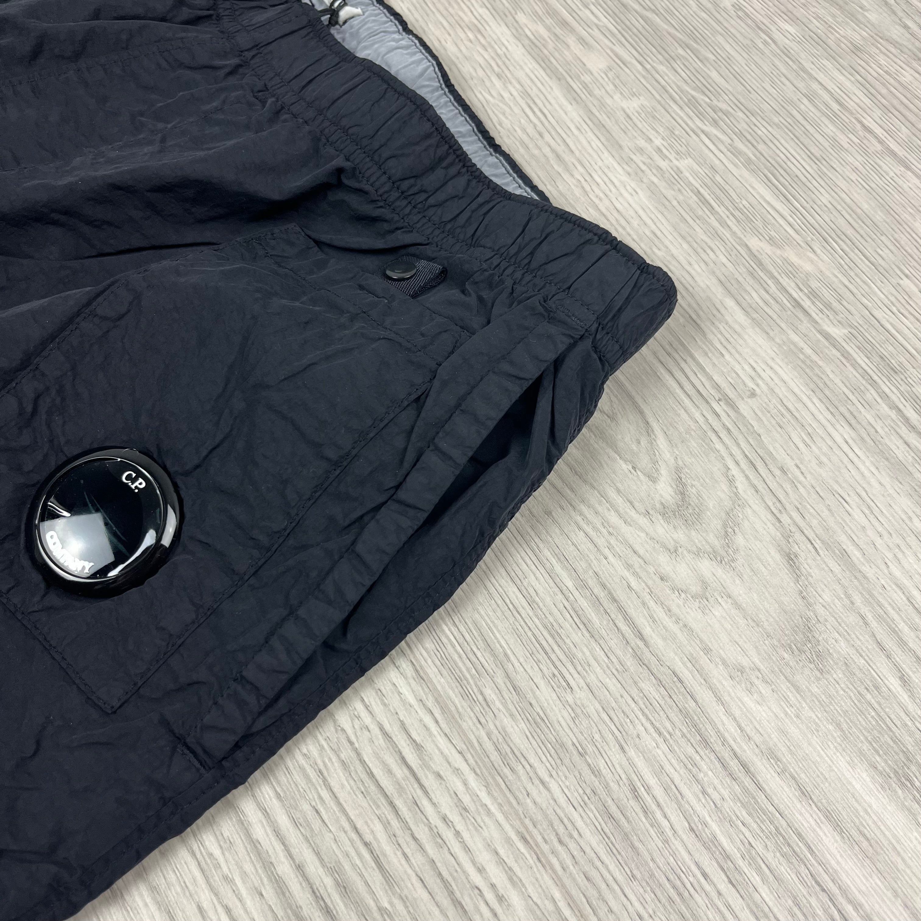 CP Company Lens Swim Shorts - Black Ironleague