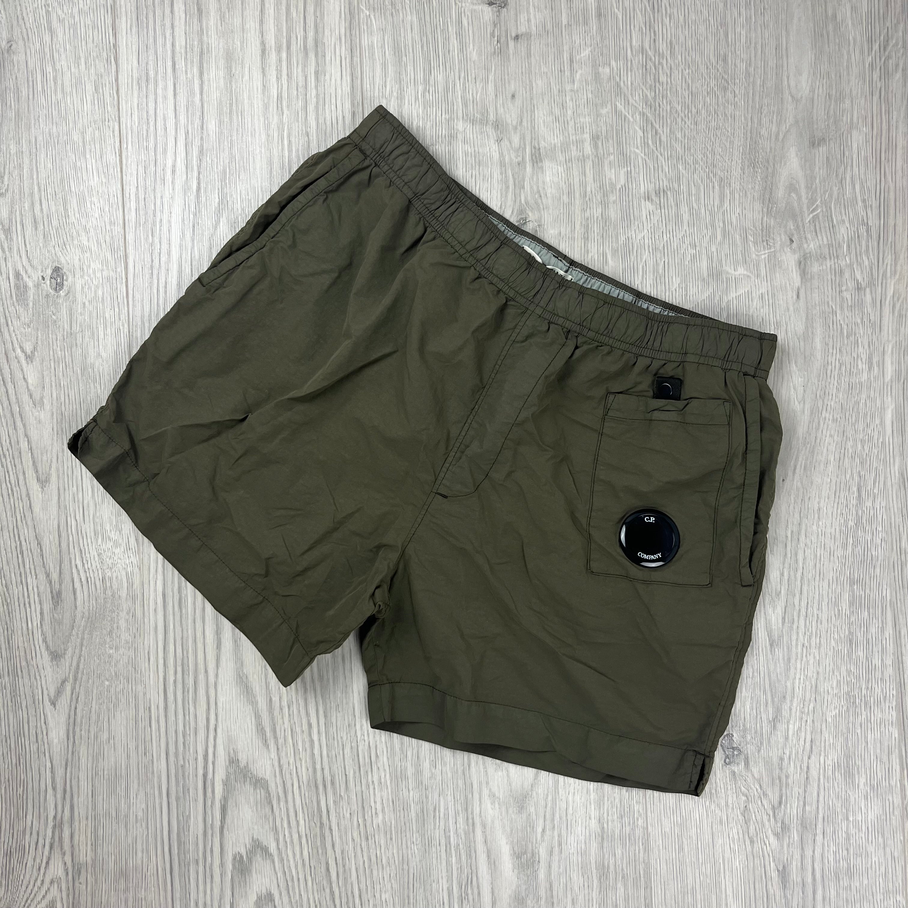 CP Company Lens Swim Shorts - Ivy Green Ironleague