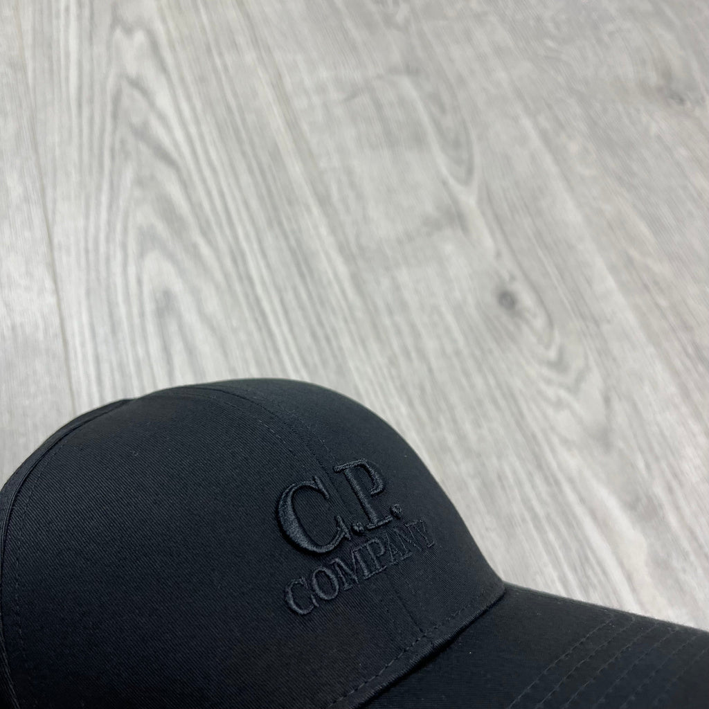 CP Company Baseball Cap - Black Ironleague