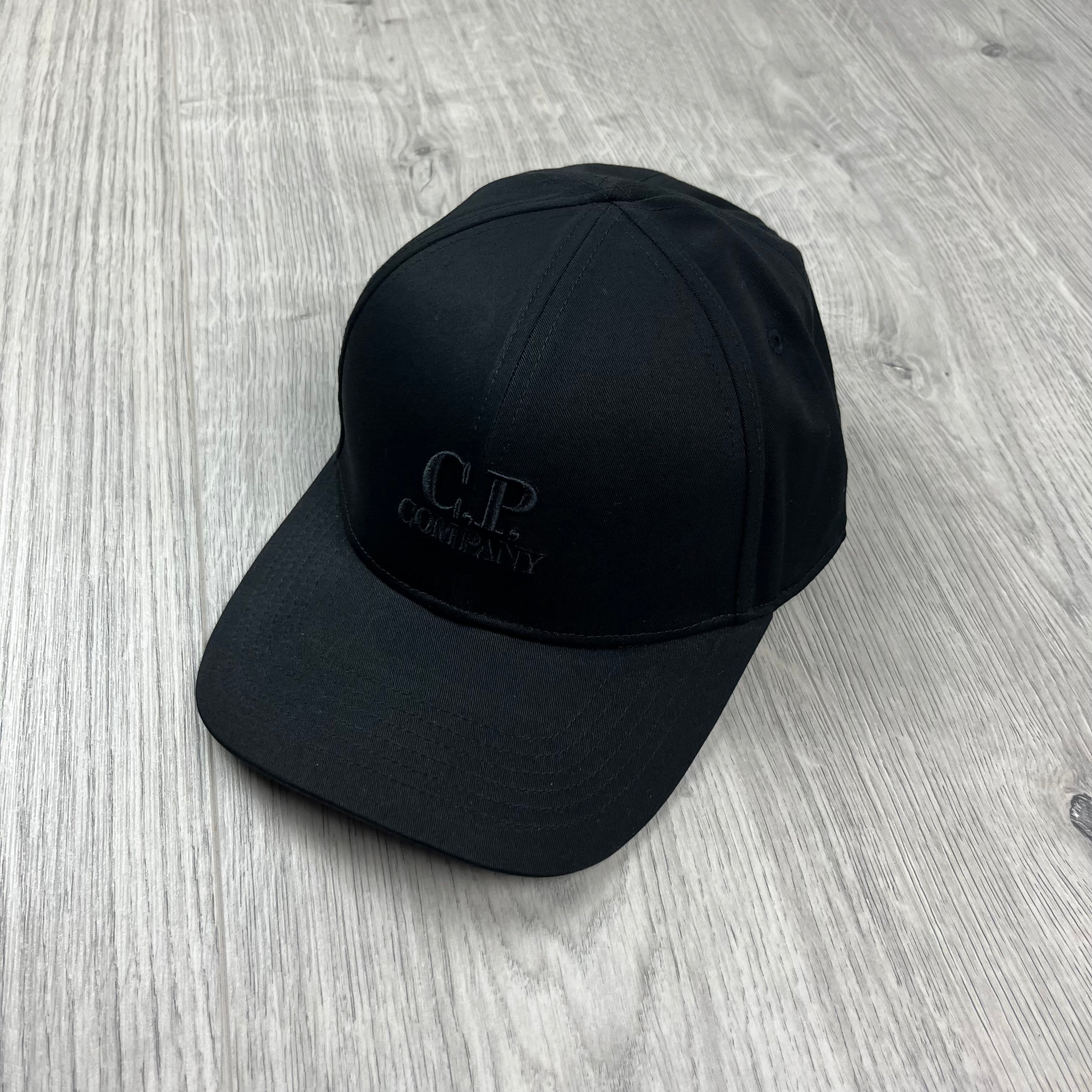 CP Company Baseball Cap - Black Ironleague