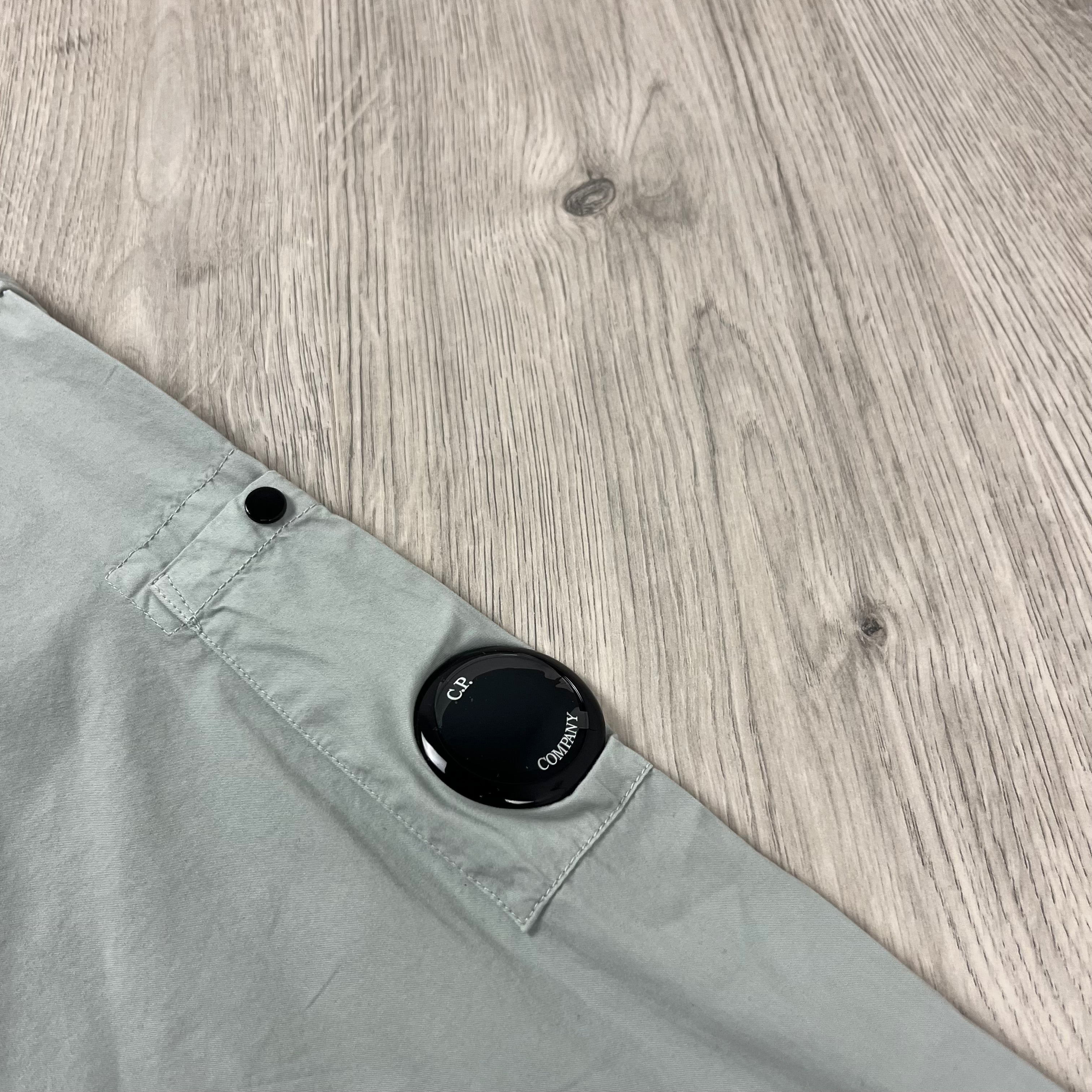 CP Company Zip Overshirt - Blue Fox Ironleague