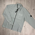 CP Company Zip Overshirt - Blue Fox Ironleague