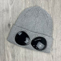 CP Company Goggle Beanie - Grey Ironleague