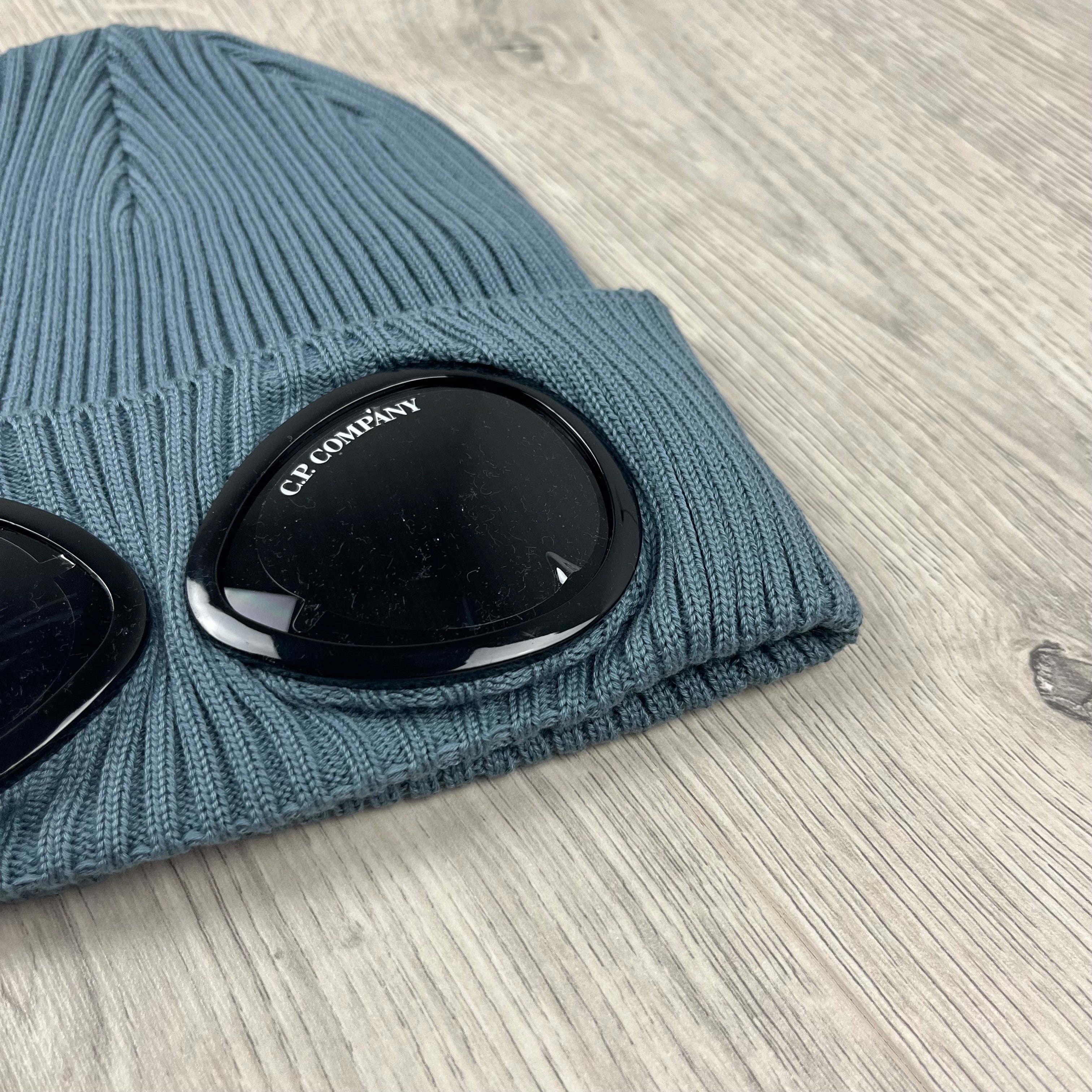 CP Company Goggle Beanie - Stormy Ironleague