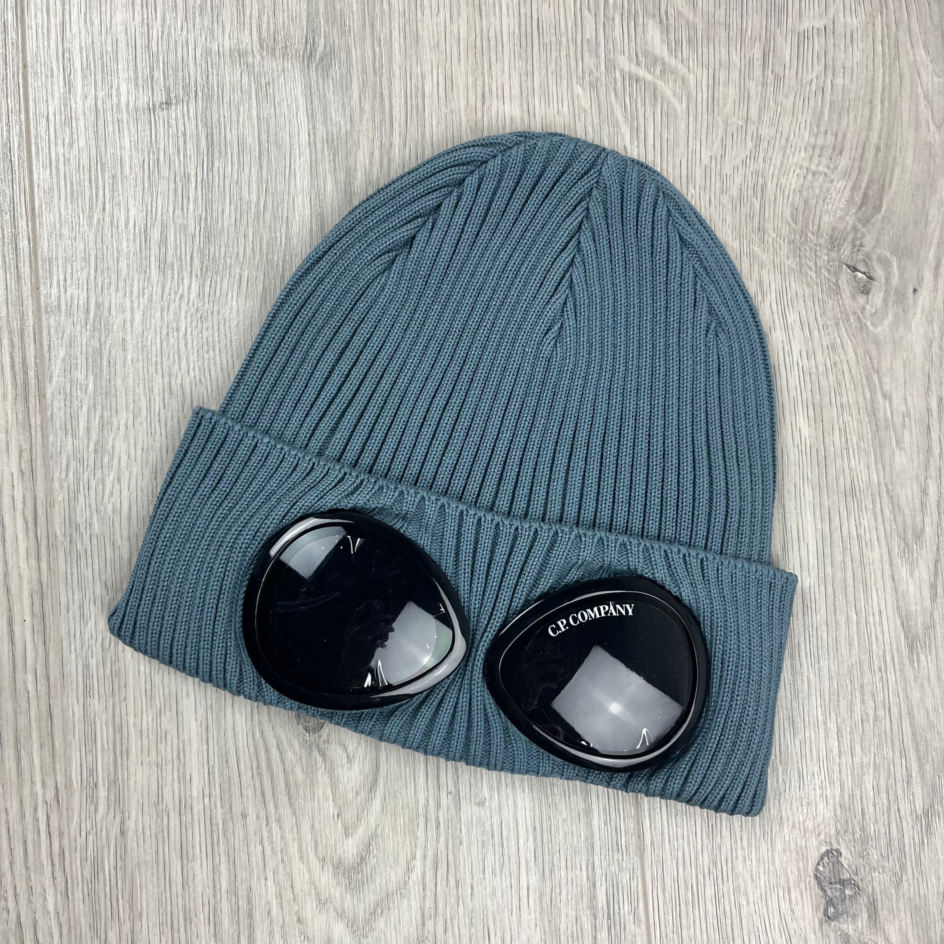 CP Company Goggle Beanie - Stormy Ironleague