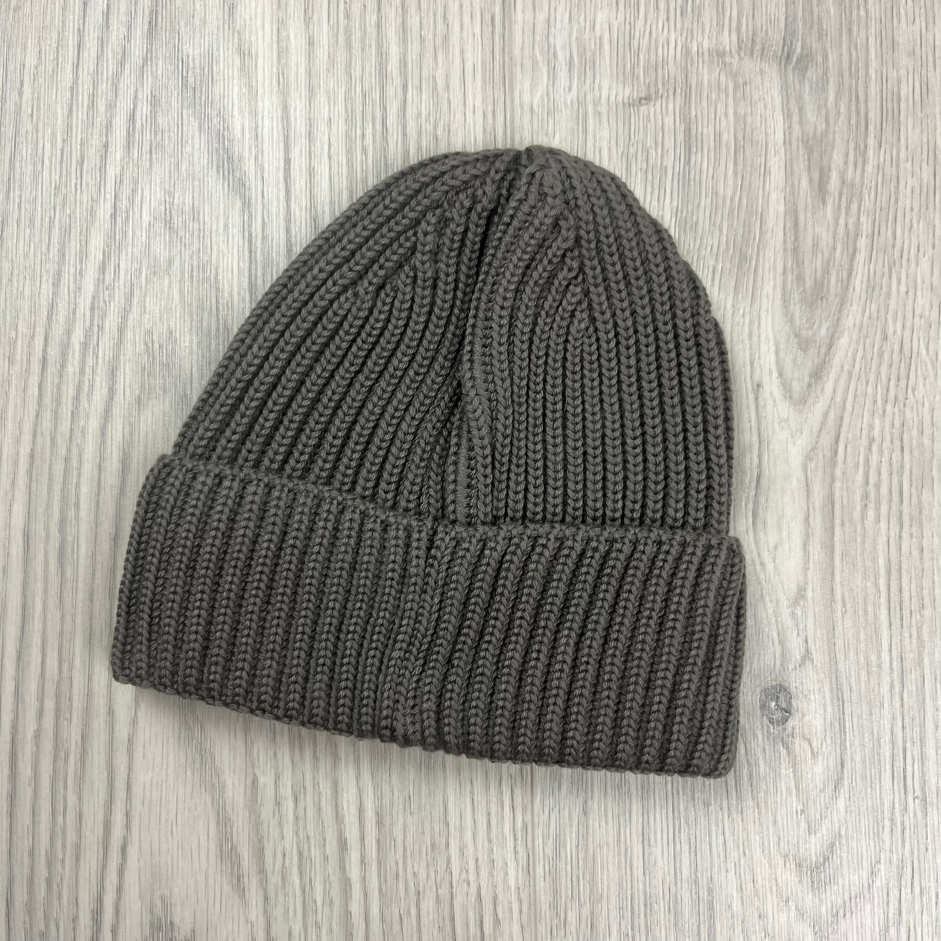 CP Company Lens Beanie - Walnut Ironleague