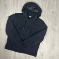 CP Company Goggle Overshirt - Black Ironleague