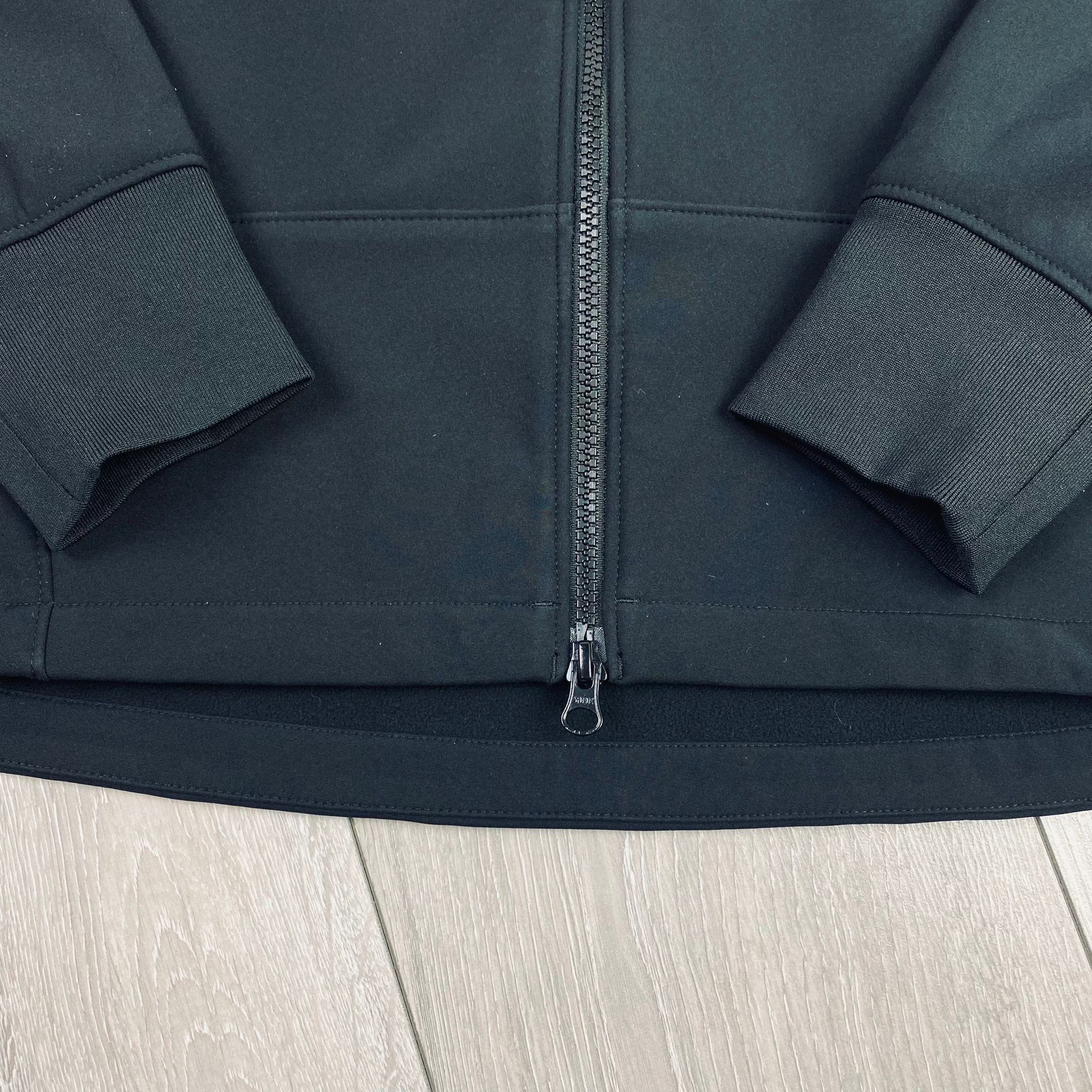 CP Company Shell Goggle Jacket - Black Ironleague