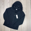 CP Company Shell Goggle Jacket - Black Ironleague