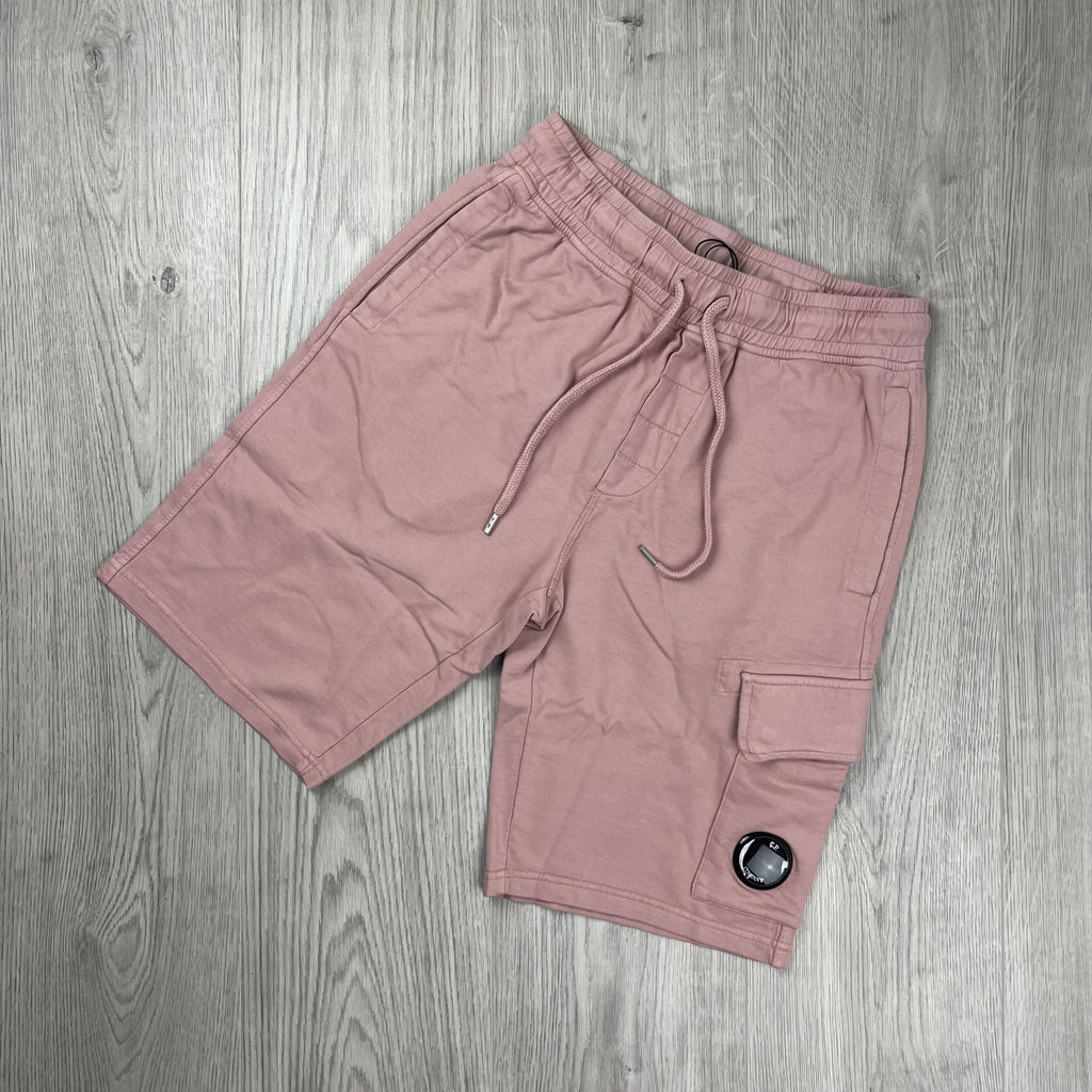 CP Company Jersey Shorts - Misty Rose Ironleague