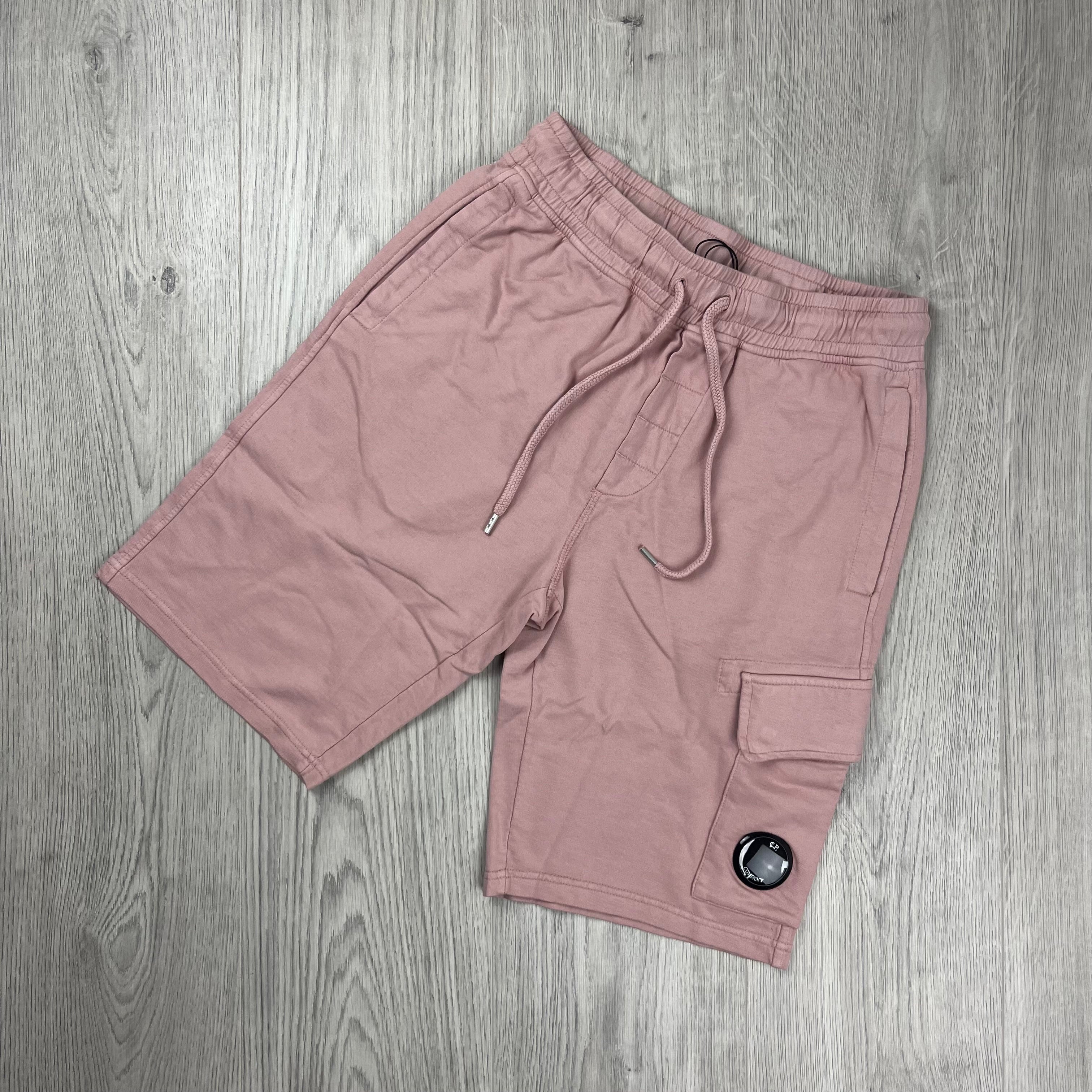 CP Company Jersey Shorts - Misty Rose Ironleague