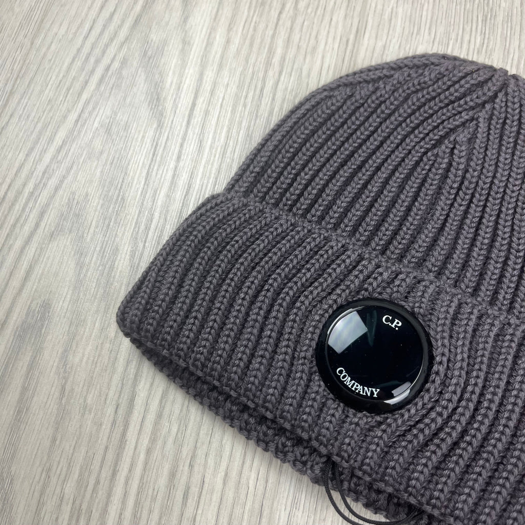 CP Company Lens Beanie - Boulevard Ironleague