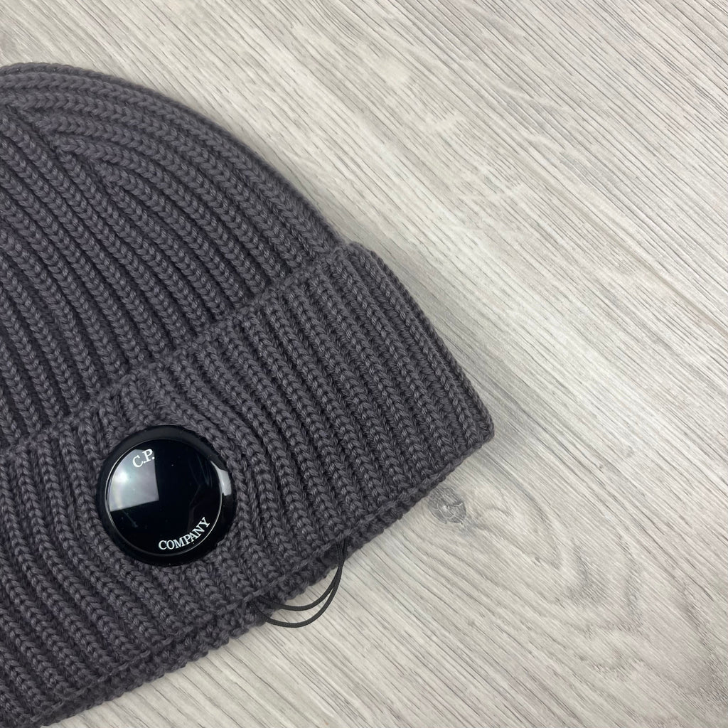 CP Company Lens Beanie - Boulevard Ironleague