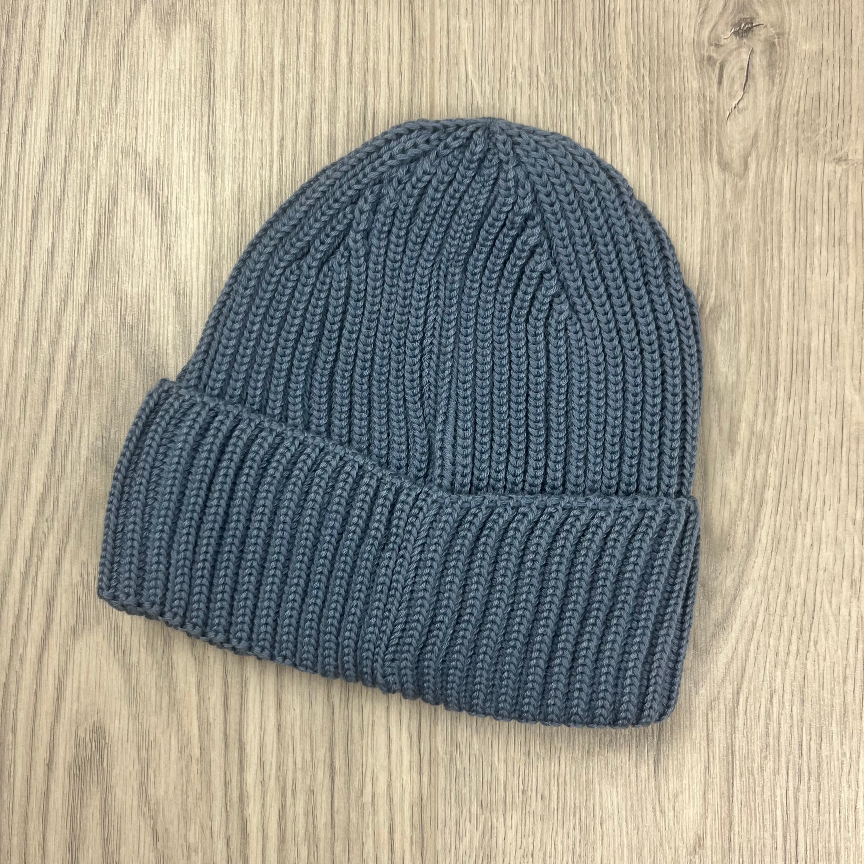 CP Company Lens Beanie - Flint Stone Ironleague