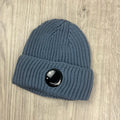 CP Company Lens Beanie - Flint Stone Ironleague
