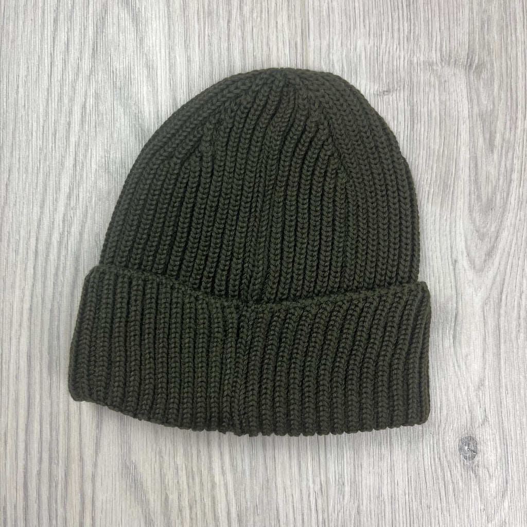 CP Company Lens Beanie - Ivy Green Ironleague