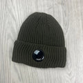 CP Company Lens Beanie - Ivy Green Ironleague