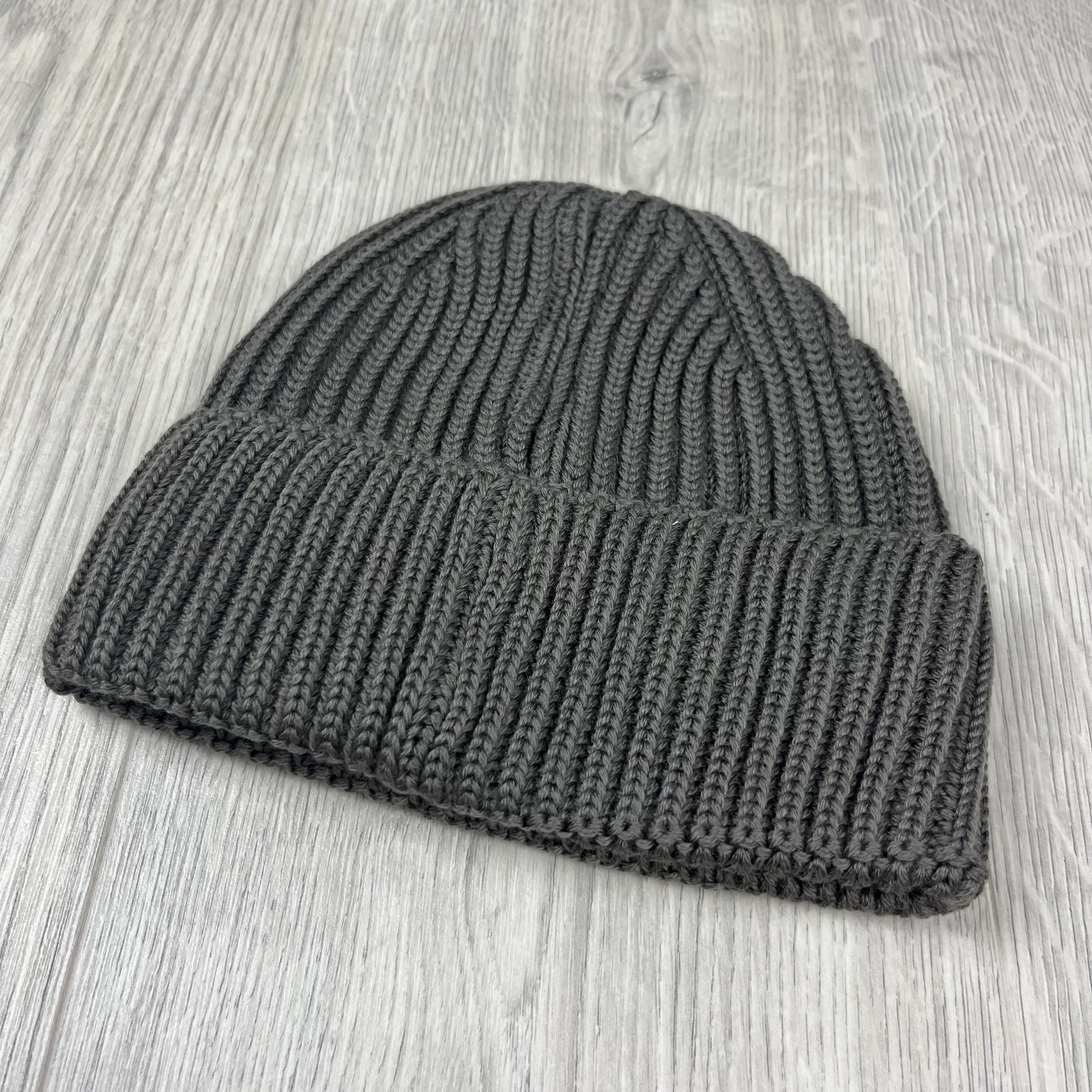 CP Company Lens Beanie - Walnut Ironleague