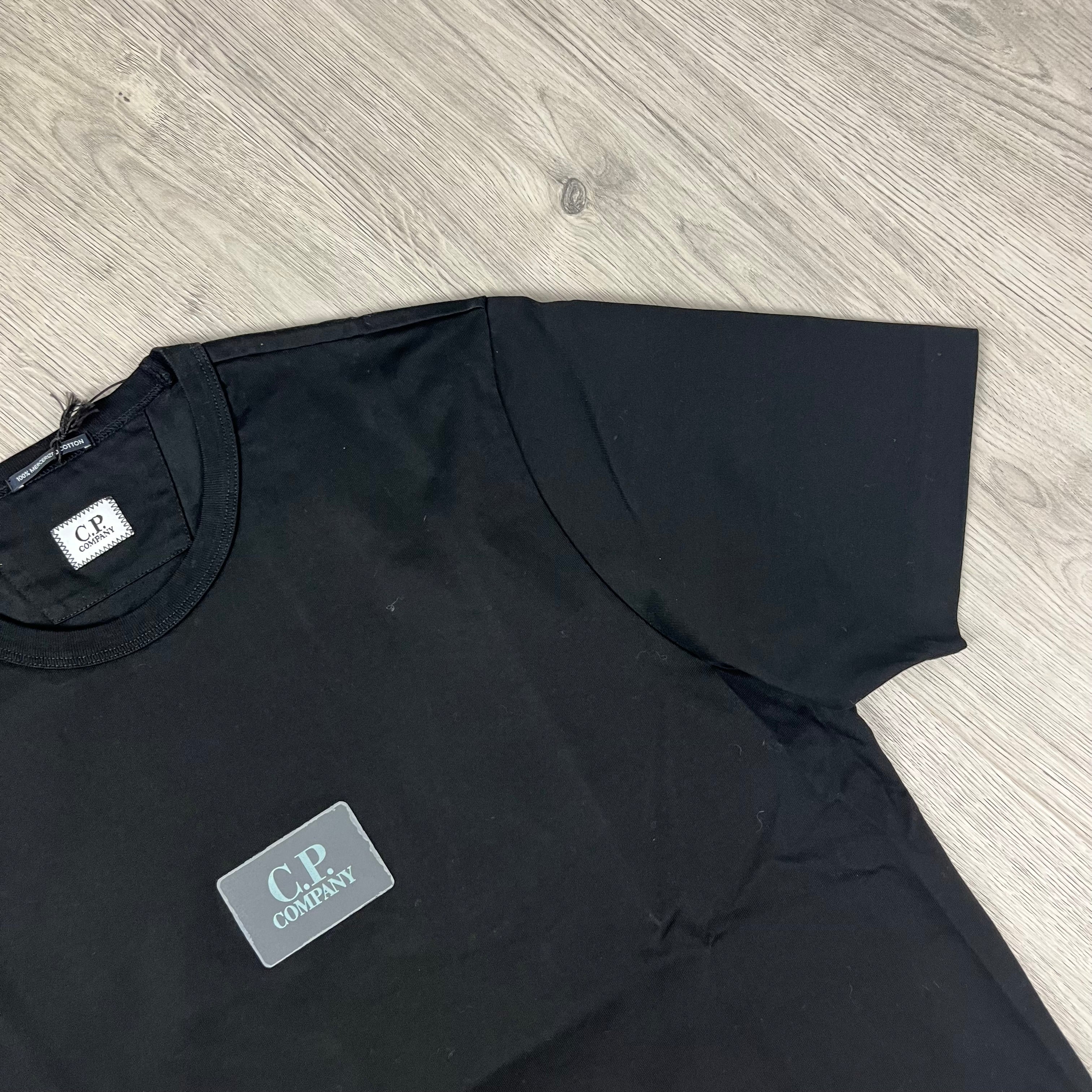 CP Company Patch T-Shirt - Black Ironleague