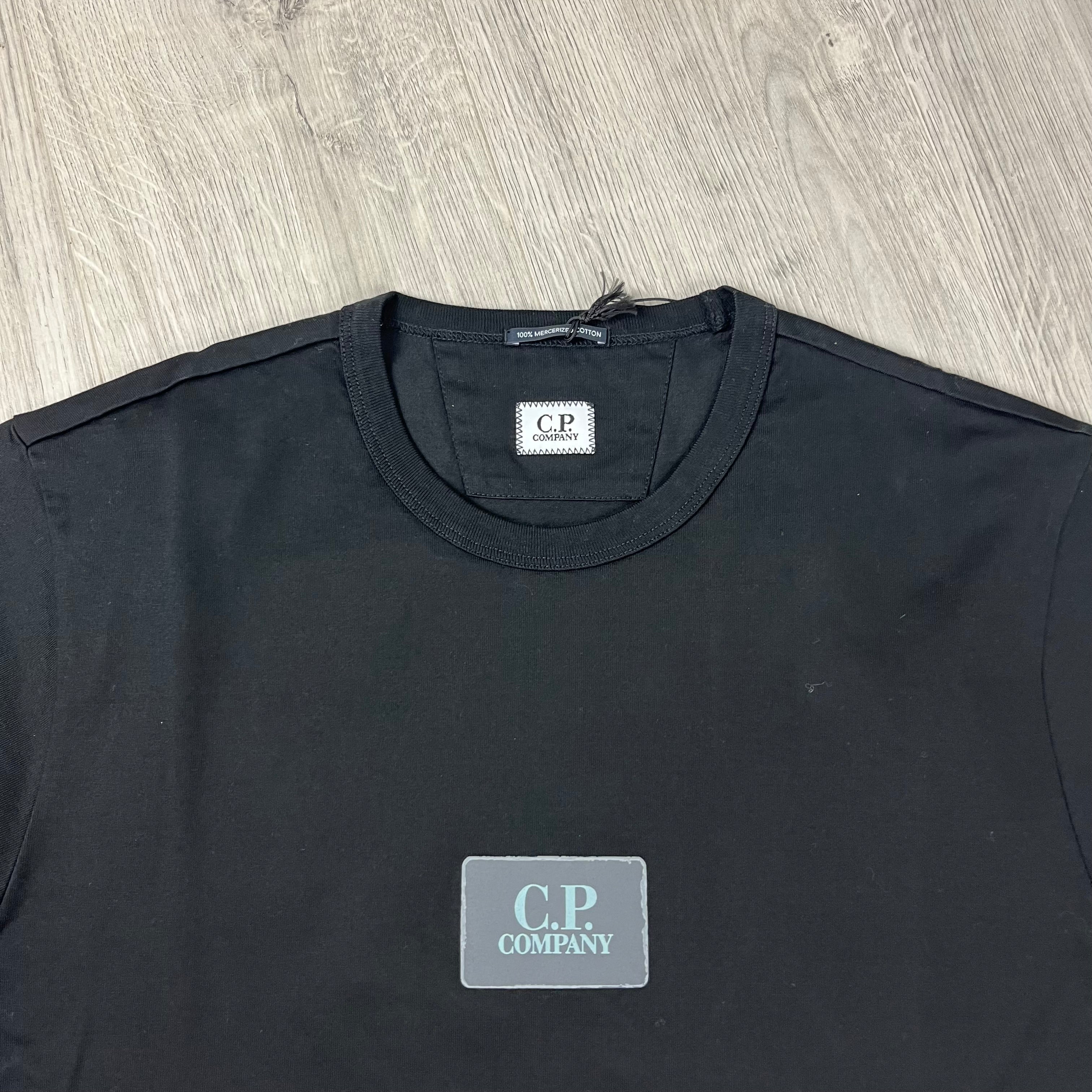 CP Company Patch T-Shirt - Black Ironleague