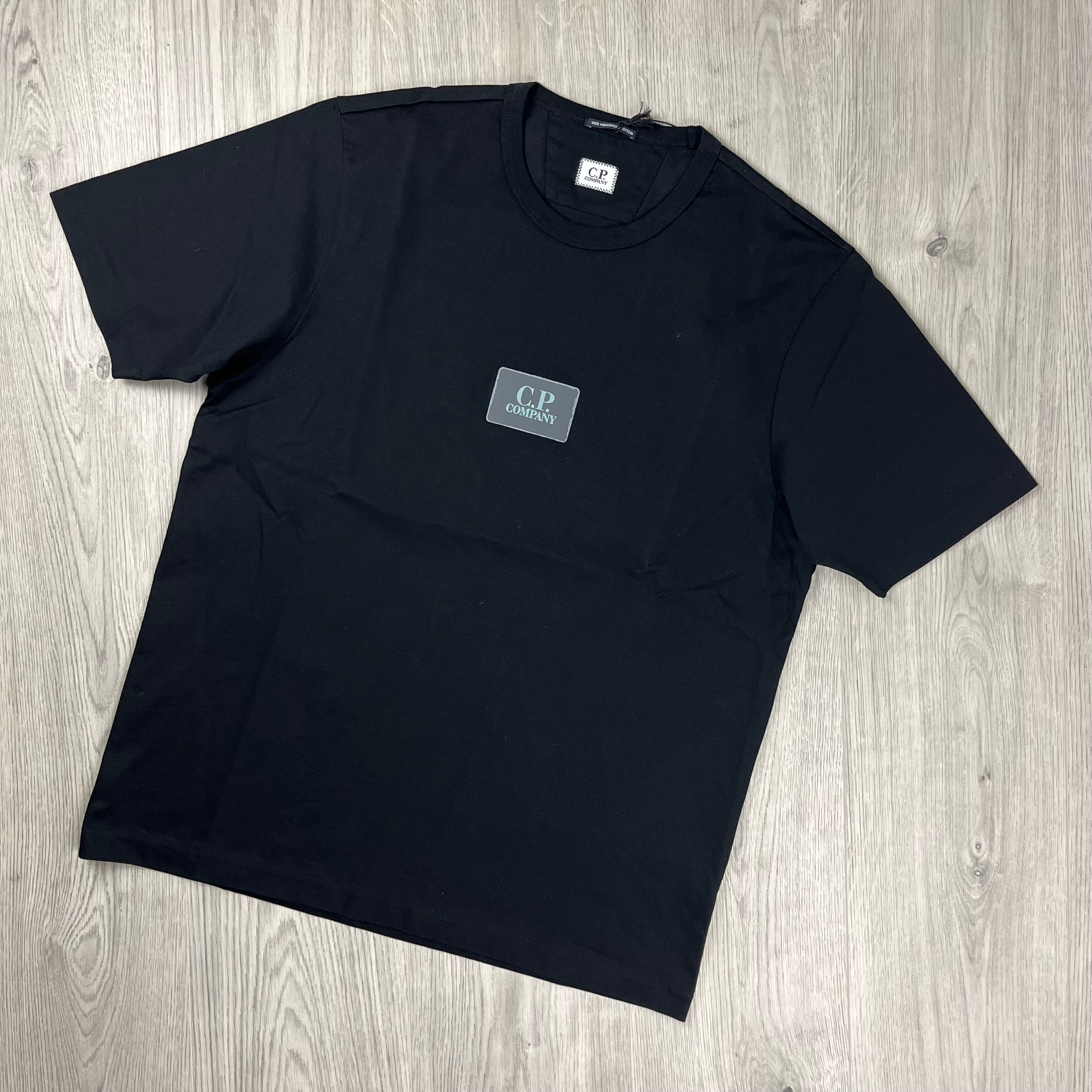 CP Company Patch T-Shirt - Black Ironleague