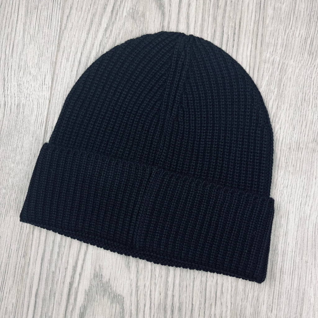 CP Company Metropolis Beanie - Black Ironleague