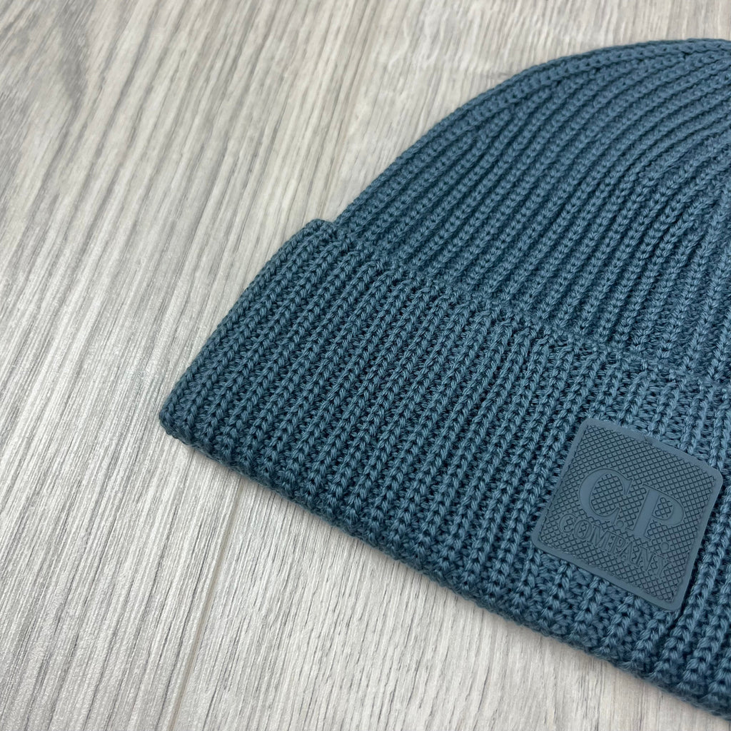 CP Company Metropolis Beanie - Orion Blue Ironleague