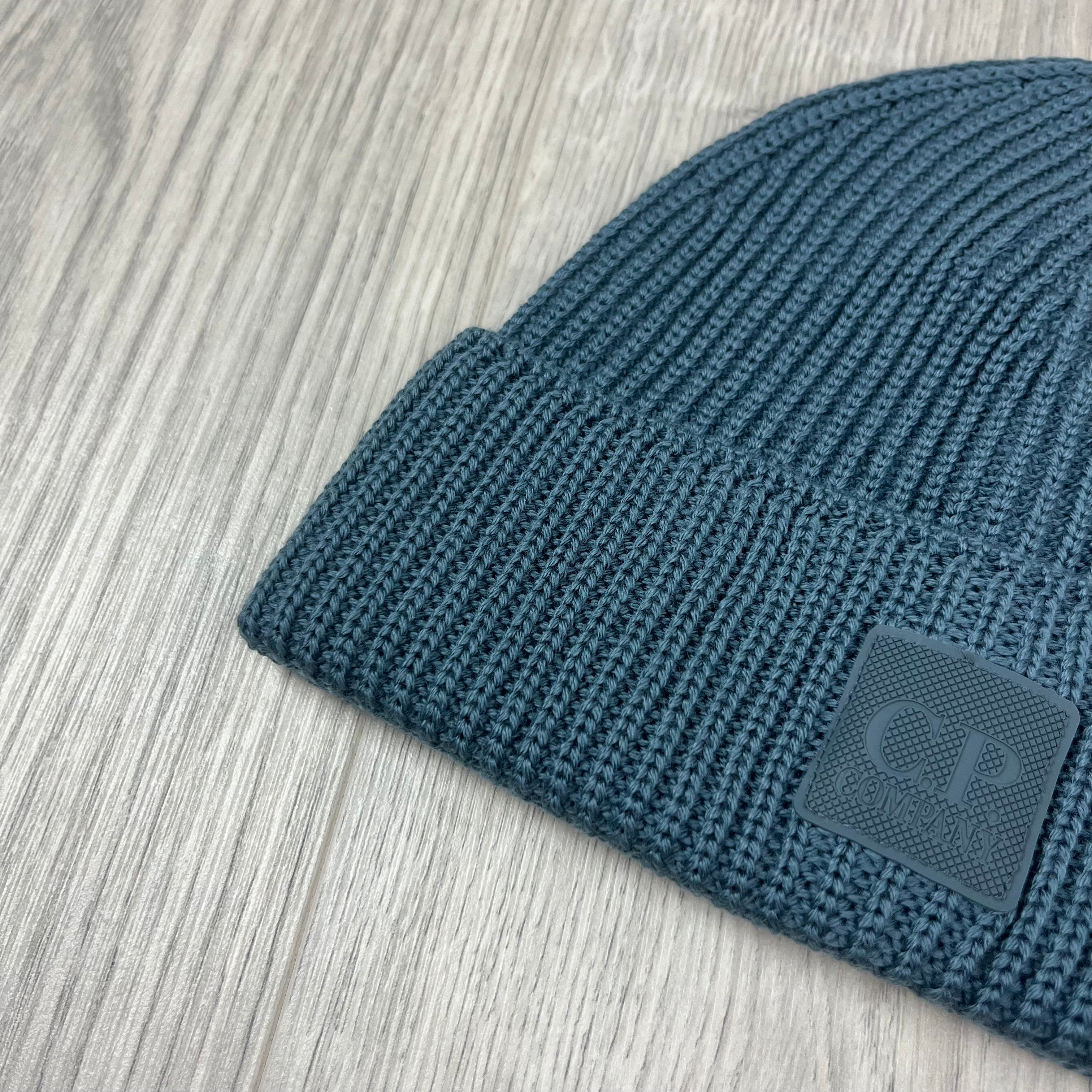 CP Company Metropolis Beanie - Orion Blue Ironleague