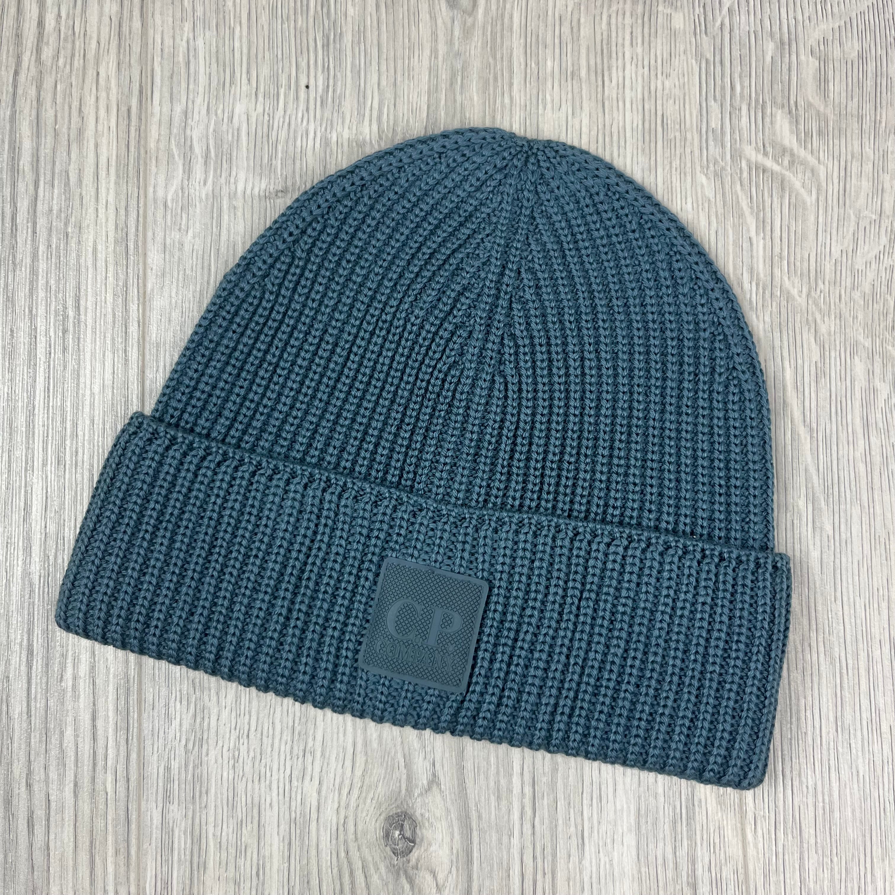 CP Company Metropolis Beanie - Orion Blue Ironleague