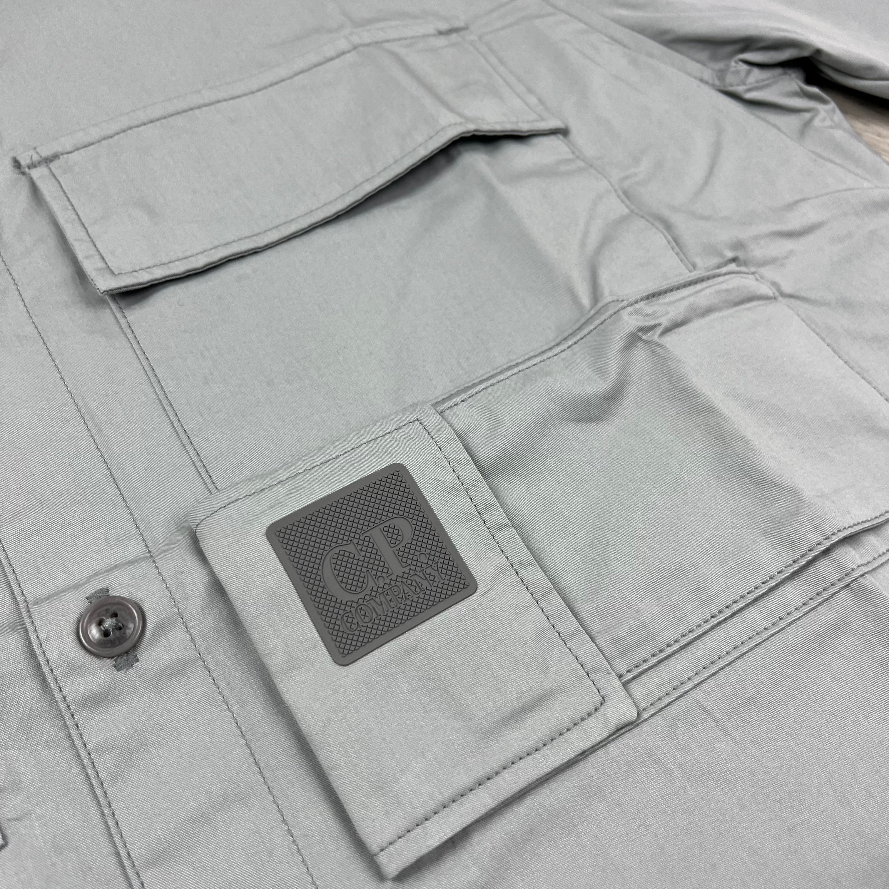 CP Company Metropolis Overshirt - Limestone Ironleague