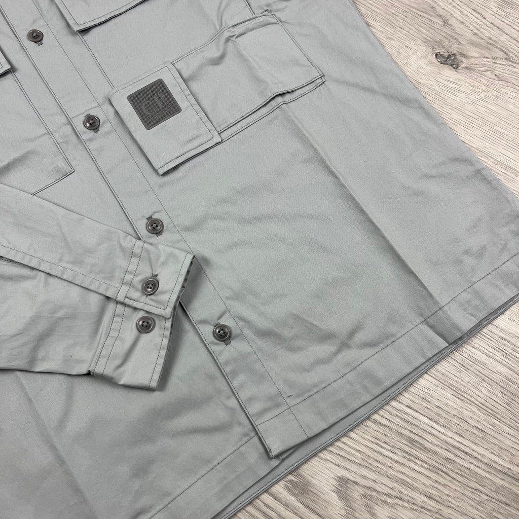 CP Company Metropolis Overshirt - Limestone Ironleague