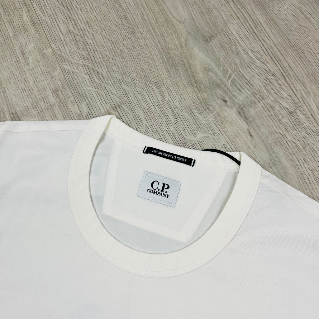 CP Company Metropolis T-Shirt - White Ironleague