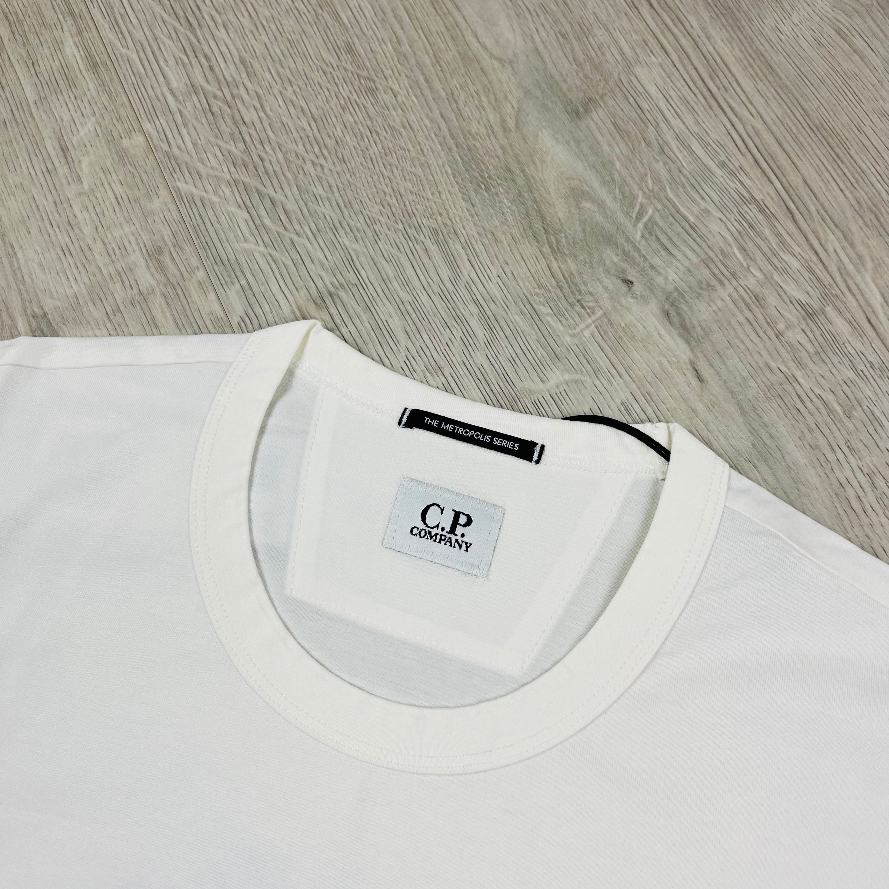 CP Company Metropolis T-Shirt - White Ironleague