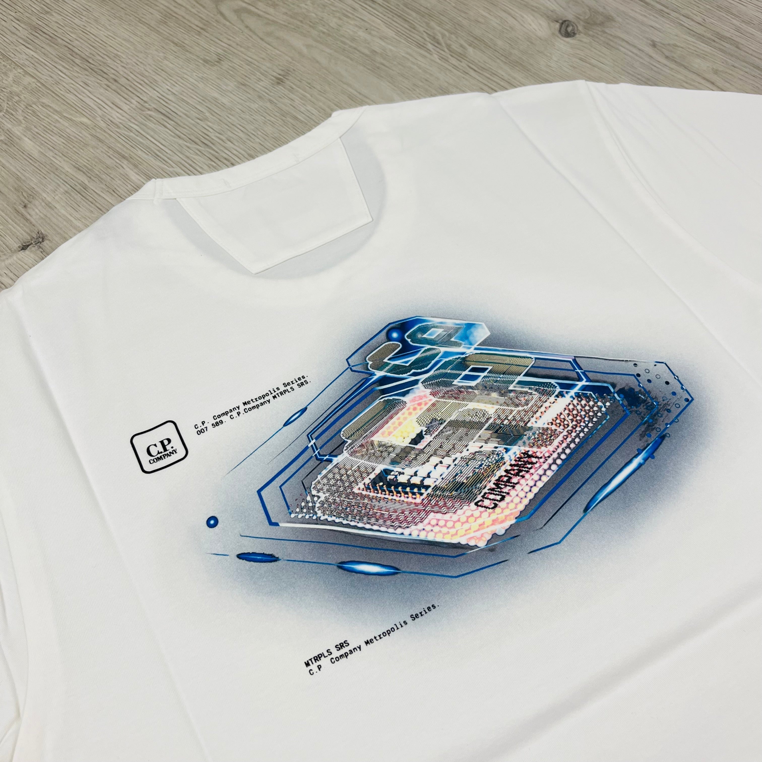 CP Company Metropolis T-Shirt - White Ironleague