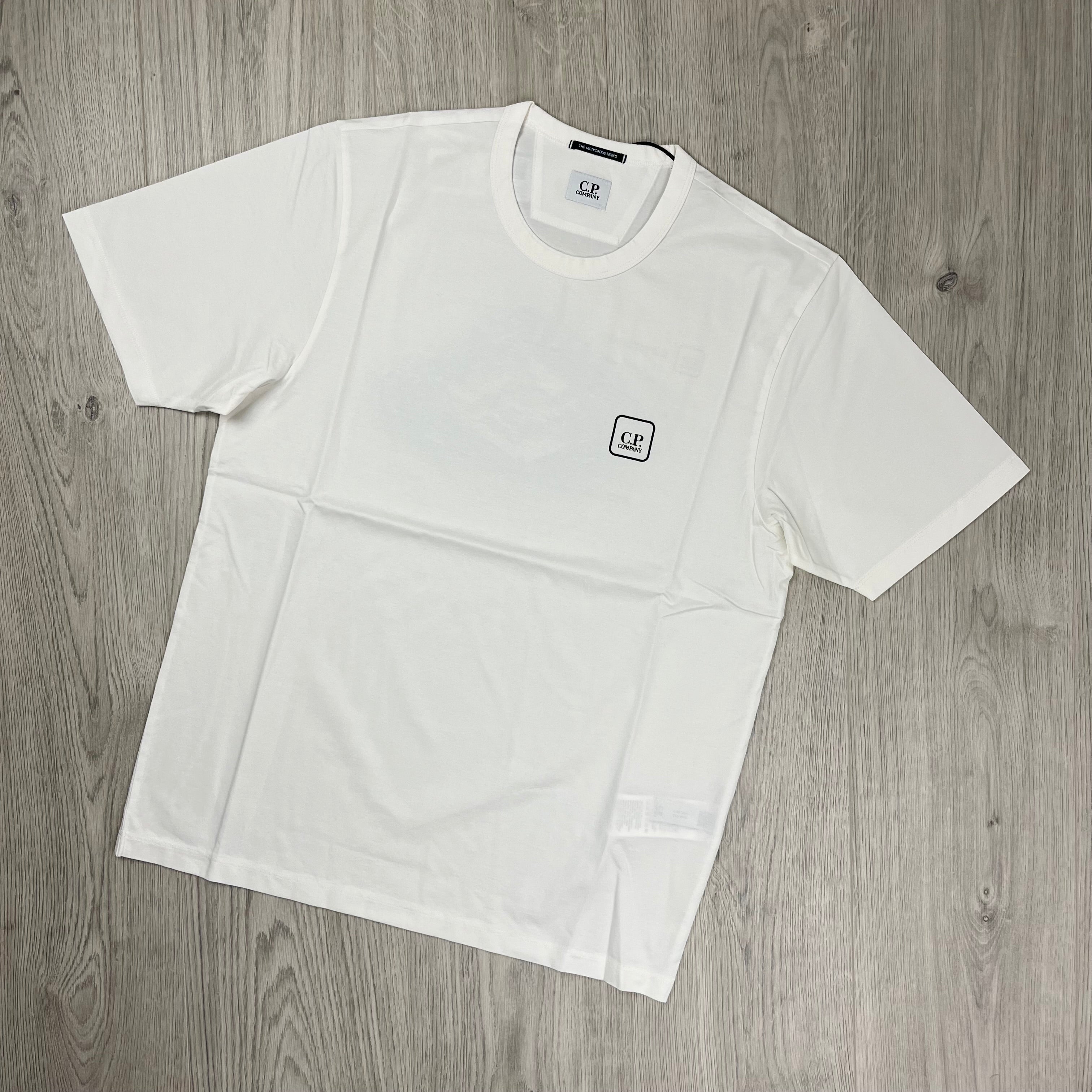 CP Company Metropolis T-Shirt - White Ironleague