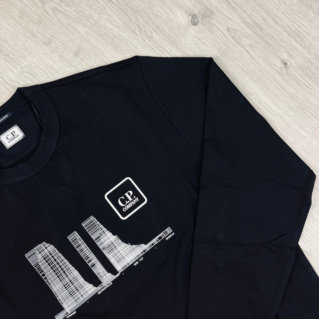 CP Company Metropolis Sweatshirt - Black Ironleague