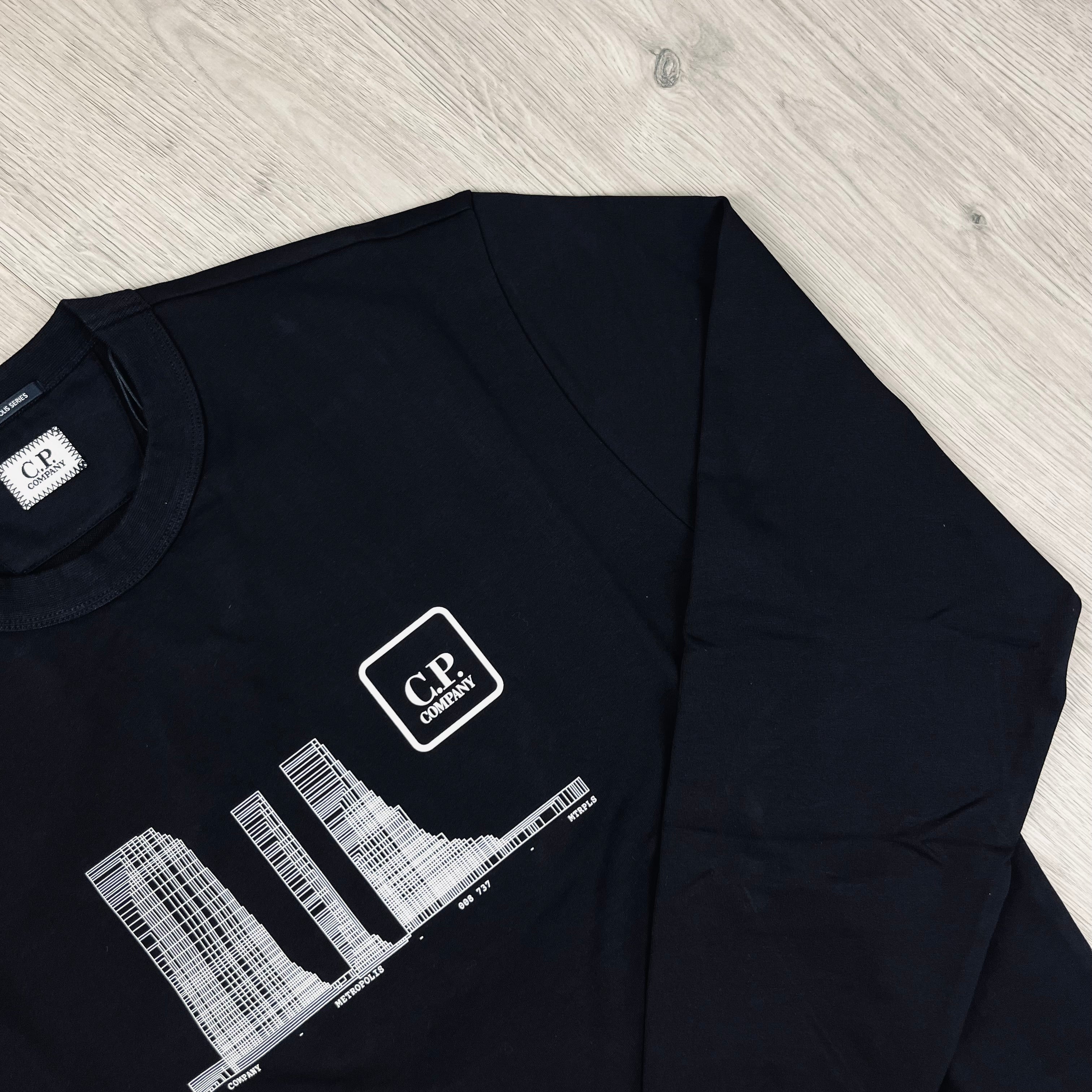 CP Company Metropolis Sweatshirt - Black Ironleague