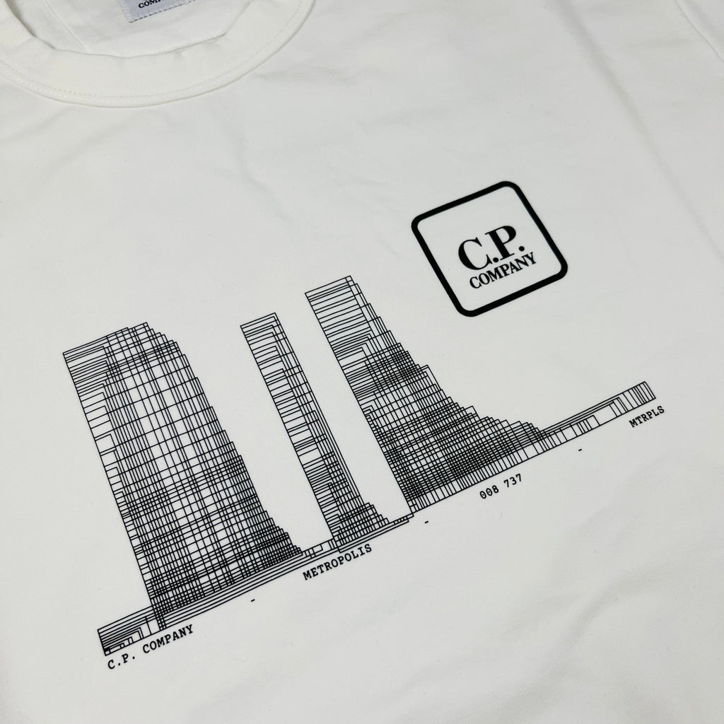 CP Company Metropolis Sweatshirt - White Ironleague