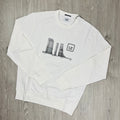 CP Company Metropolis Sweatshirt - White Ironleague