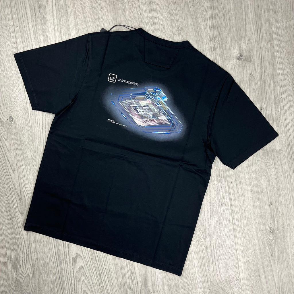 CP Company Metropolis T-Shirt - Black Ironleague