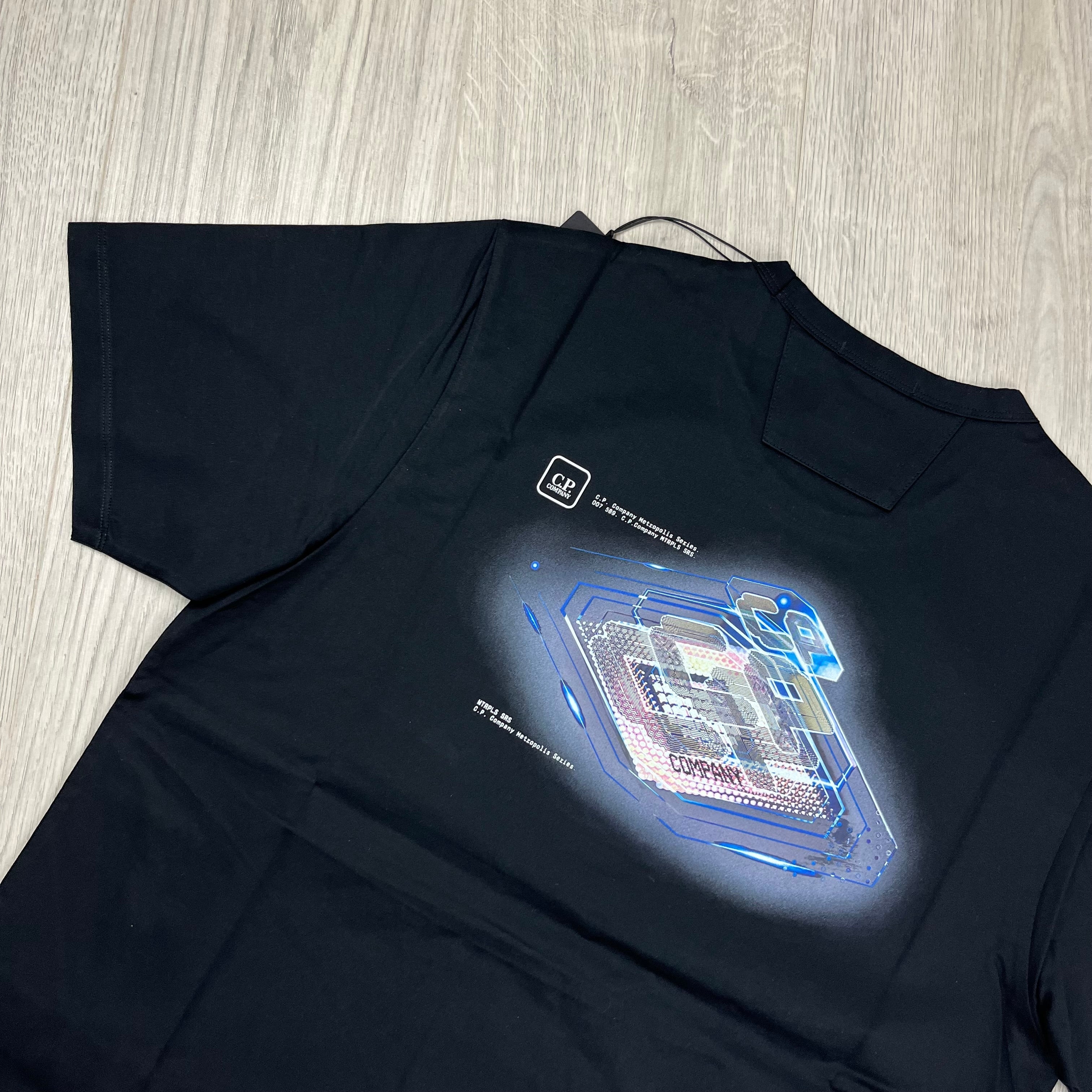 CP Company Metropolis T-Shirt - Black Ironleague