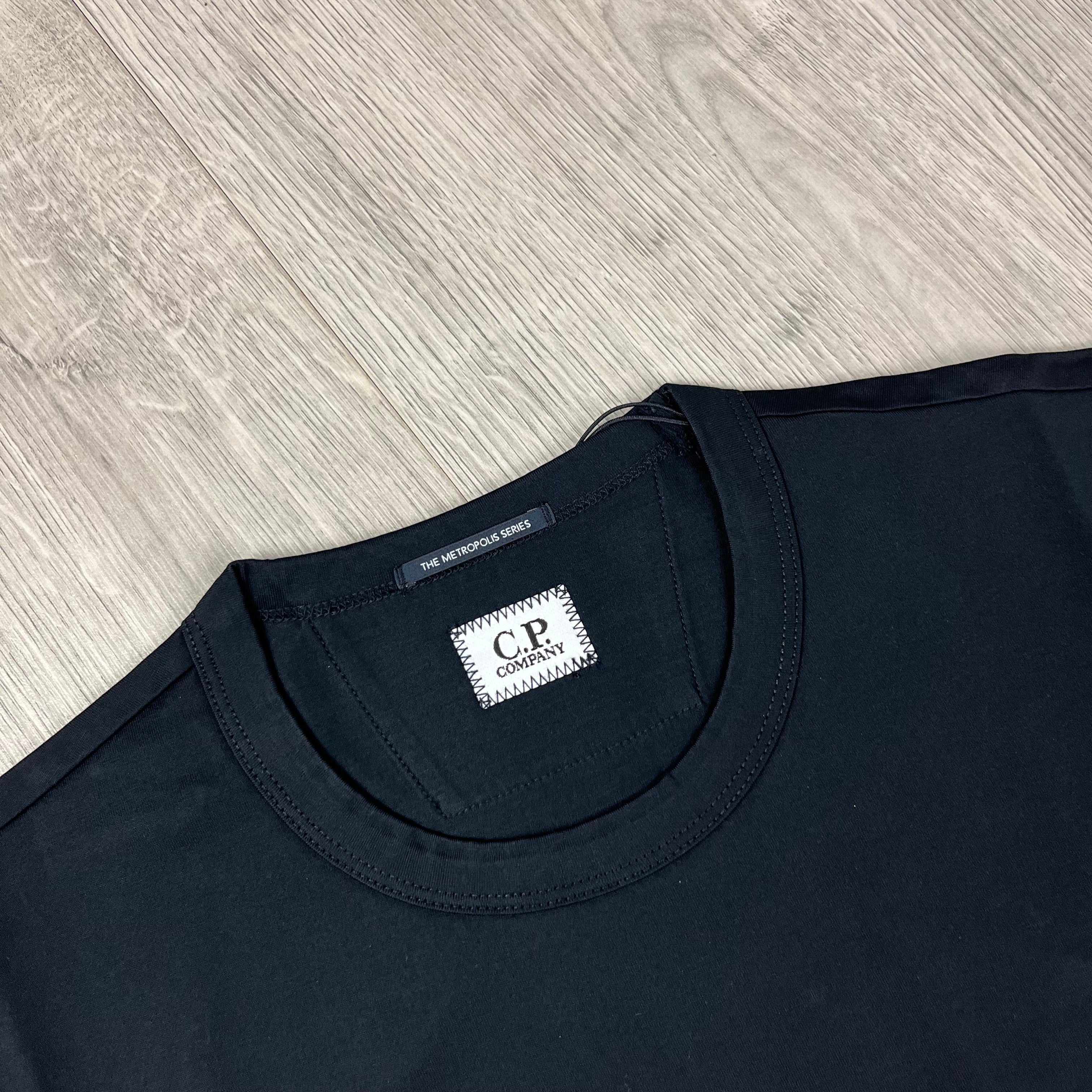 CP Company Metropolis T-Shirt - Black Ironleague