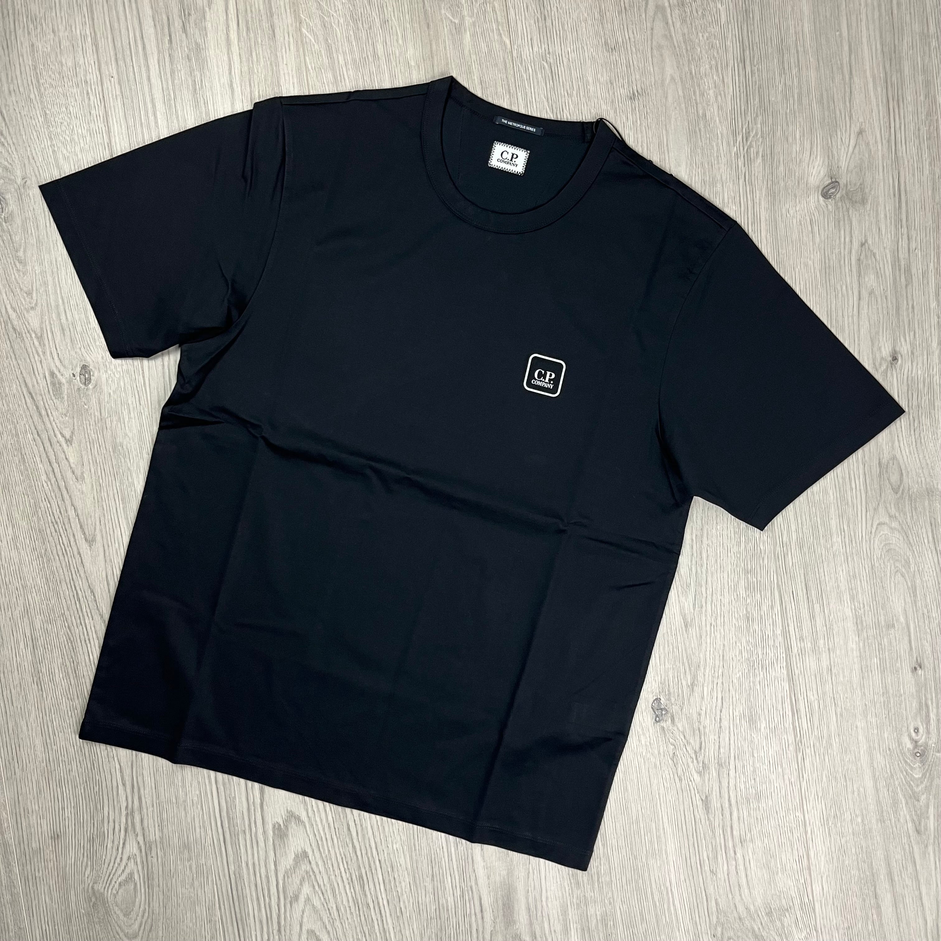CP Company Metropolis T-Shirt - Black Ironleague