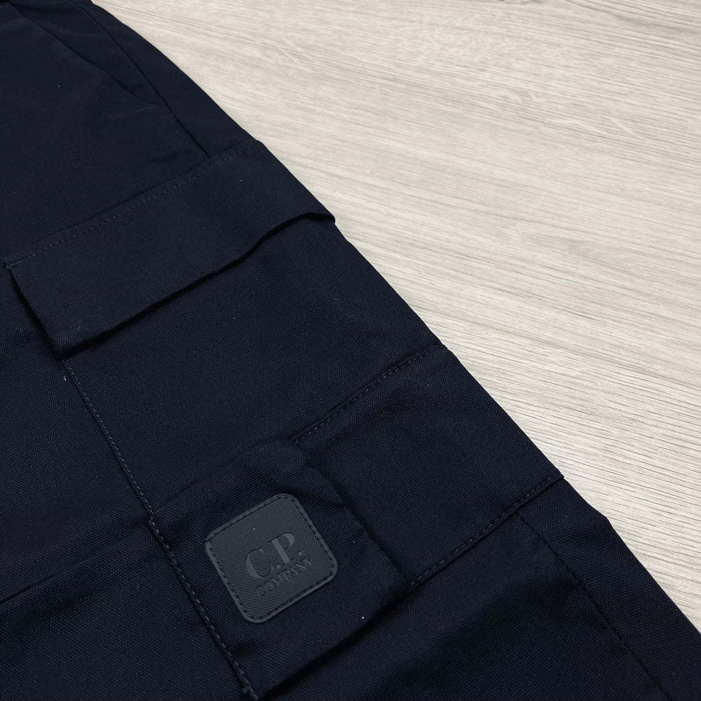 CP Company Metropolis Cargo Trousers - Black Ironleague