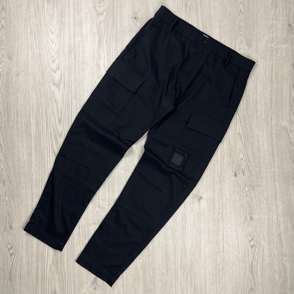 CP Company Metropolis Cargo Trousers - Black Ironleague