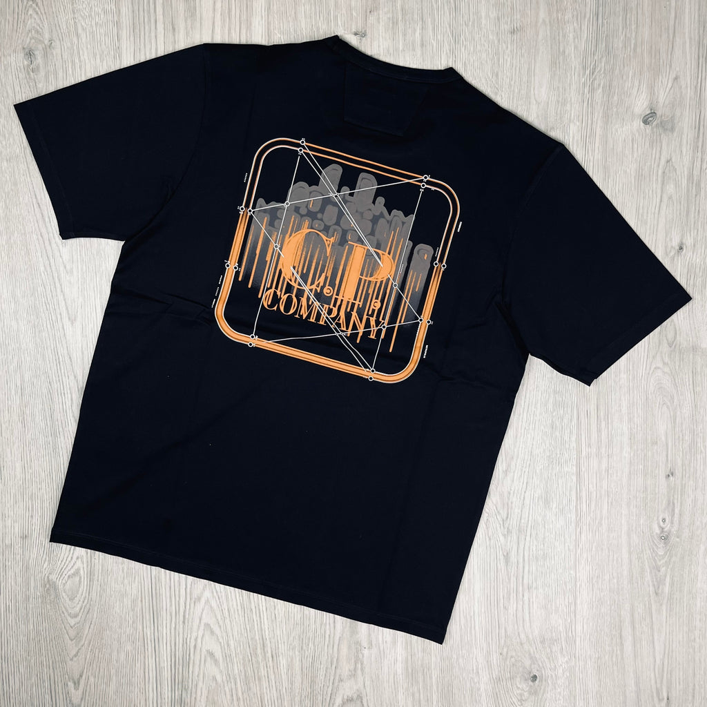 CP Company Metropolis T-Shirt - Black Ironleague