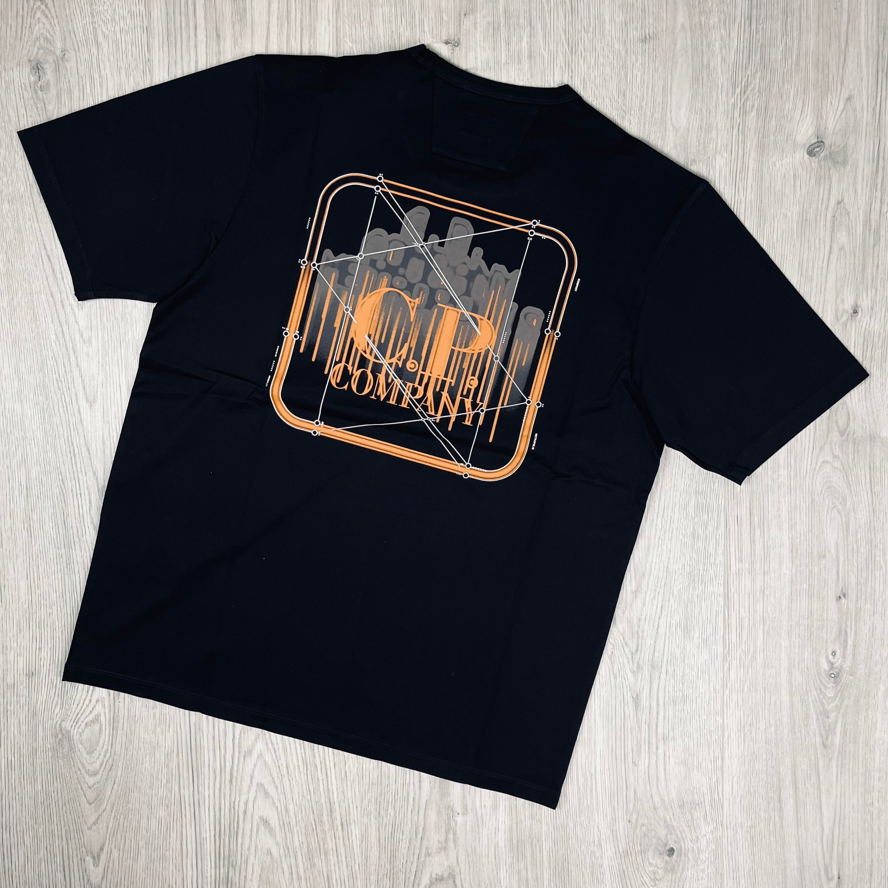 CP Company Metropolis T-Shirt - Black Ironleague