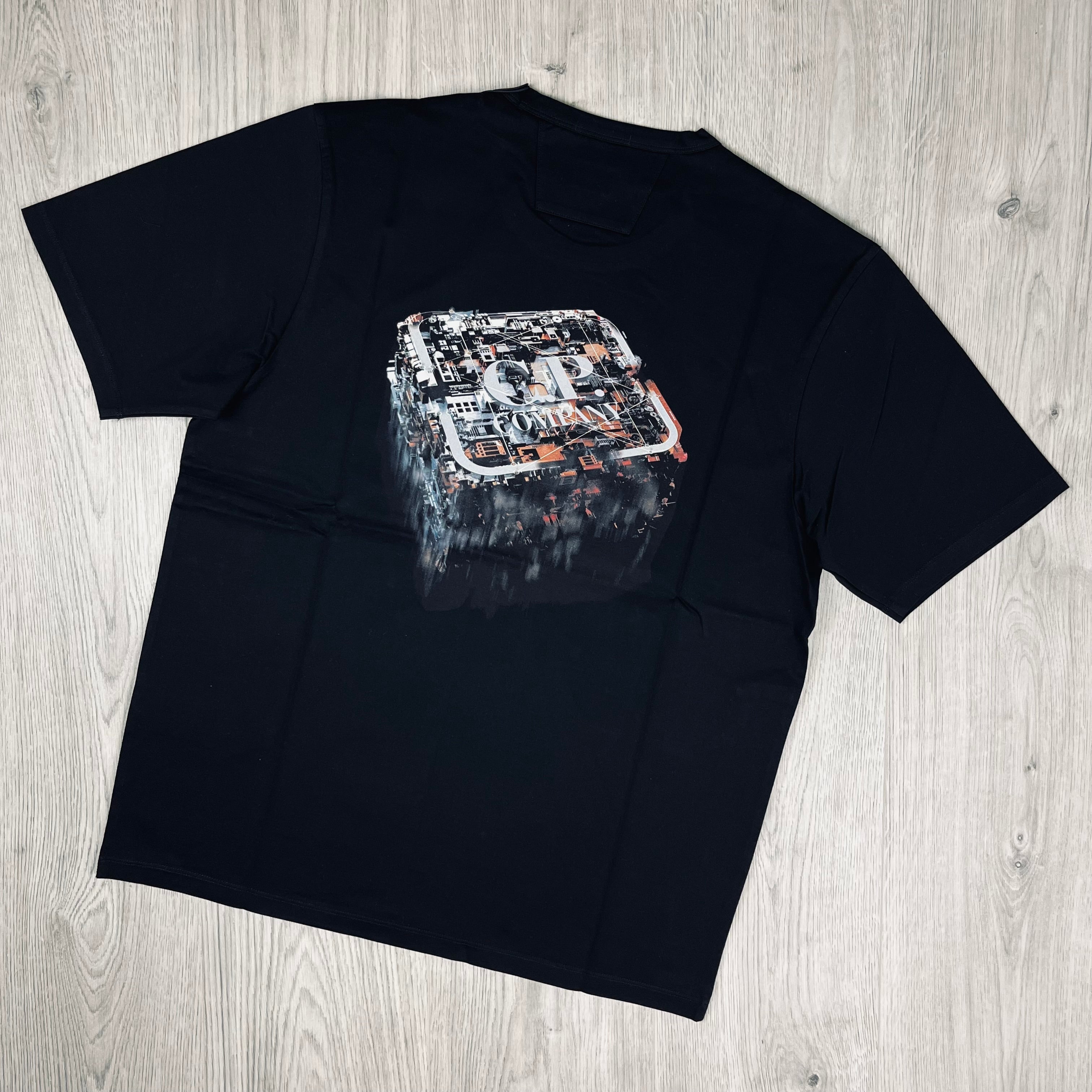 CP Company Metropolis T-Shirt - Black Ironleague
