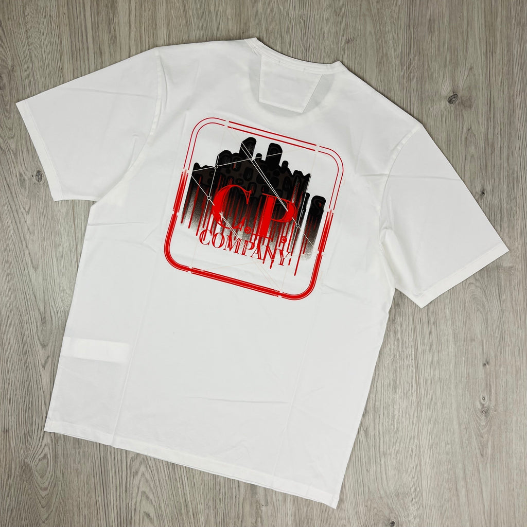 CP Company Metropolis T-Shirt - White Ironleague